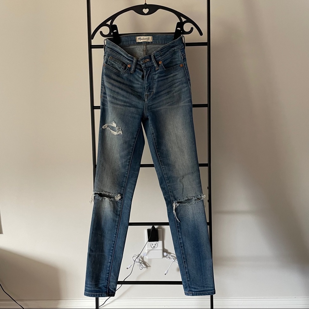Madewell High Rise Skinny Jeans
